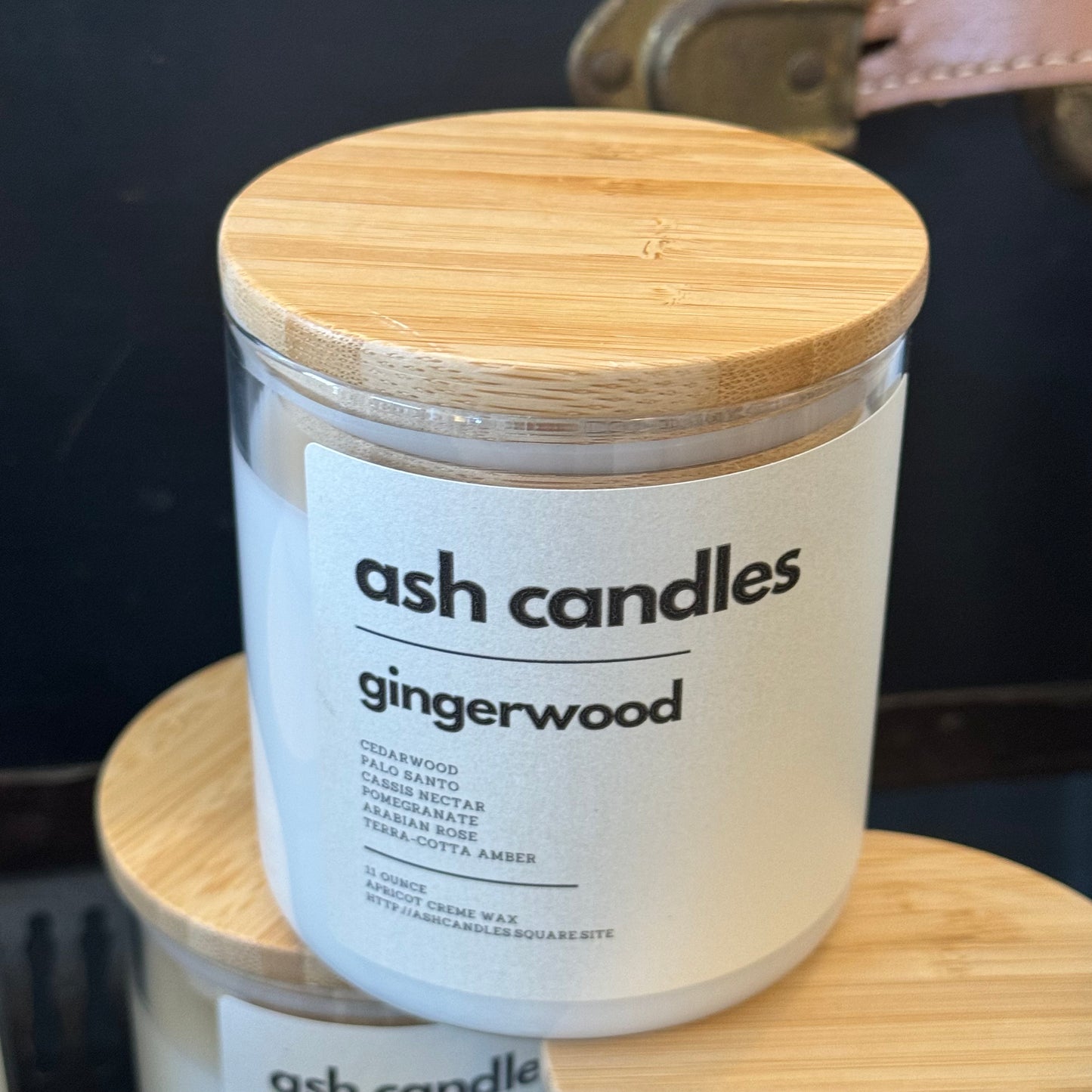 Organic Soy Ash Candles