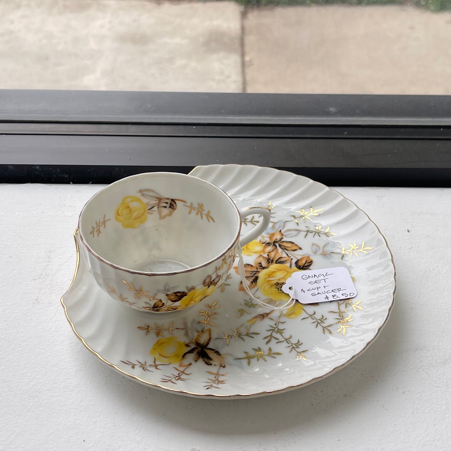 Snack Cup + Saucer Set