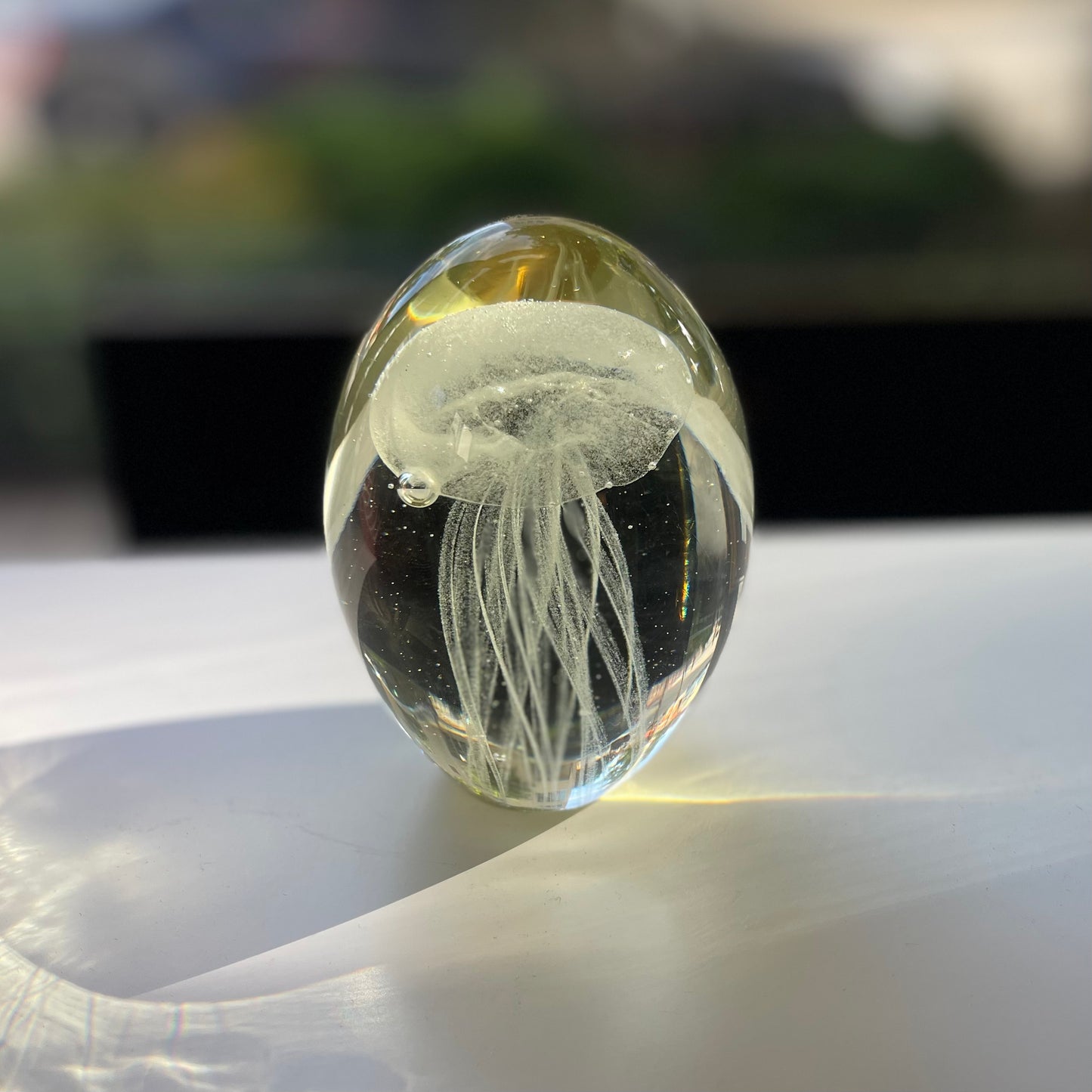Small Jellyfish Paperweight