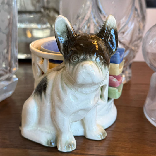 Bulldog Ashtray Set