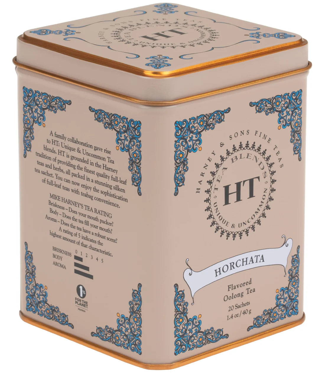 Harney & Sons Horchata Tea, HT Tin of 20 Sachets