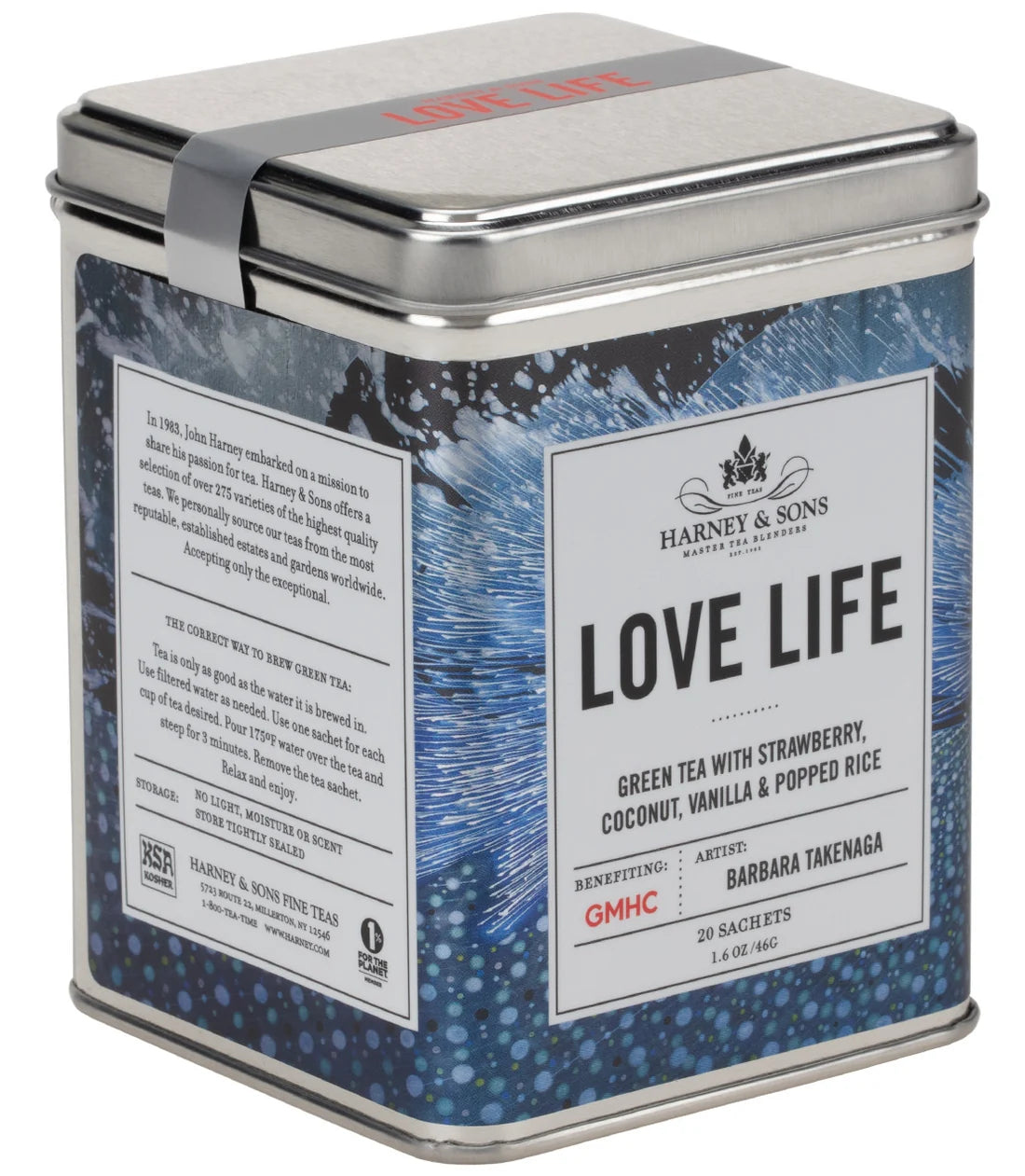 Harney & Sons Love Life Tea, Tin of 20 Sachets