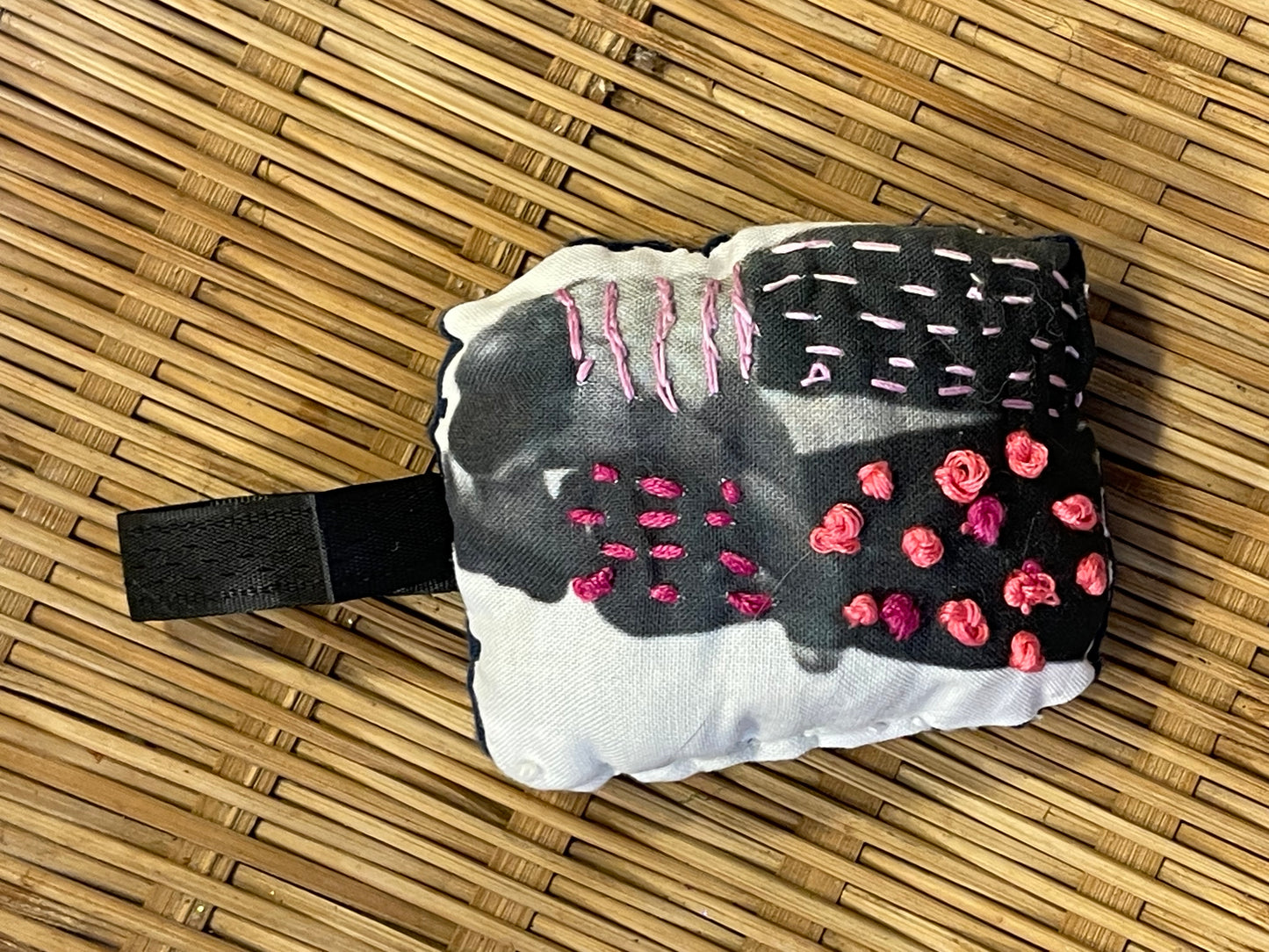 Embroidered Quirky Vintage Picture Ornament