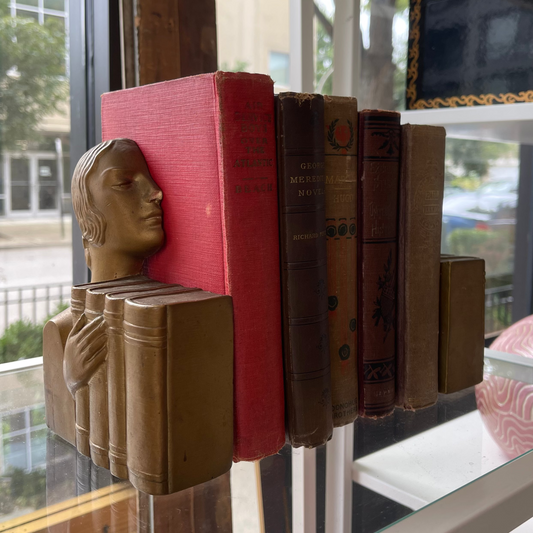 Chalkware Bookends 1945