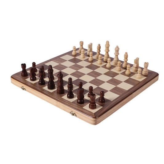 CA Magnetic Wooden Chess Set