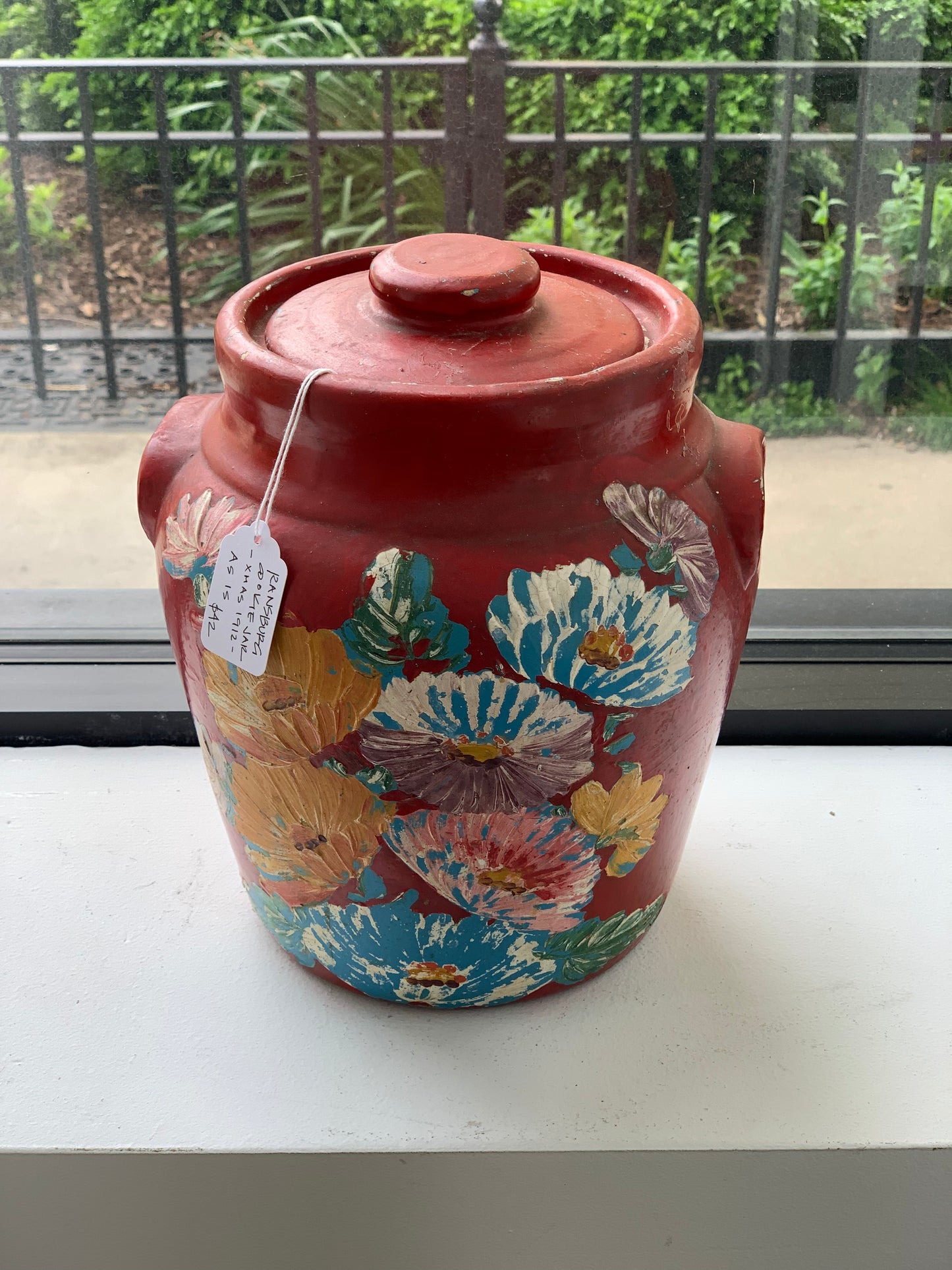 Christmas 1912 Ransburg Cookie Jar