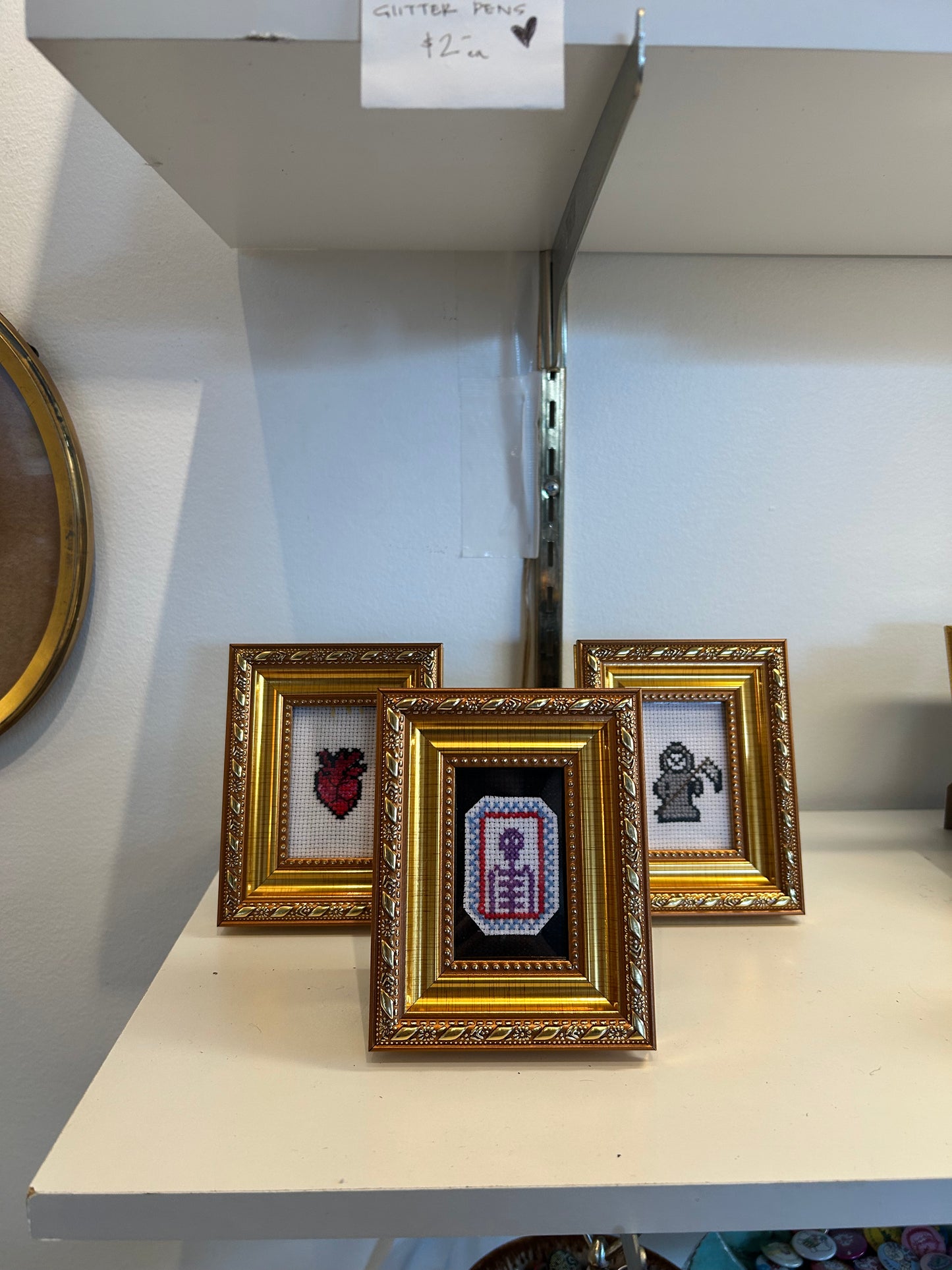Lara Strang Mini Framed Cross Stitch - Rectangle Frames