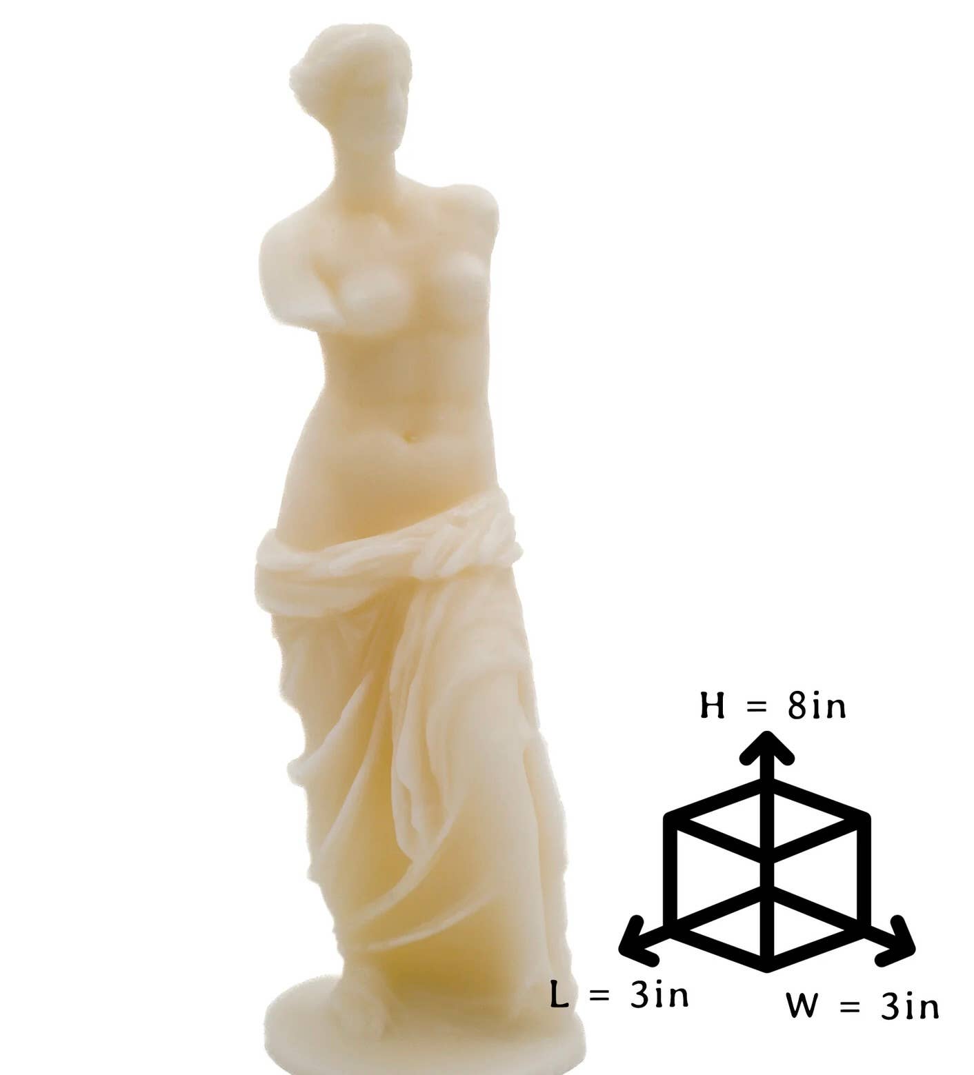 VENUS DE MILO CANDLE | PILLAR