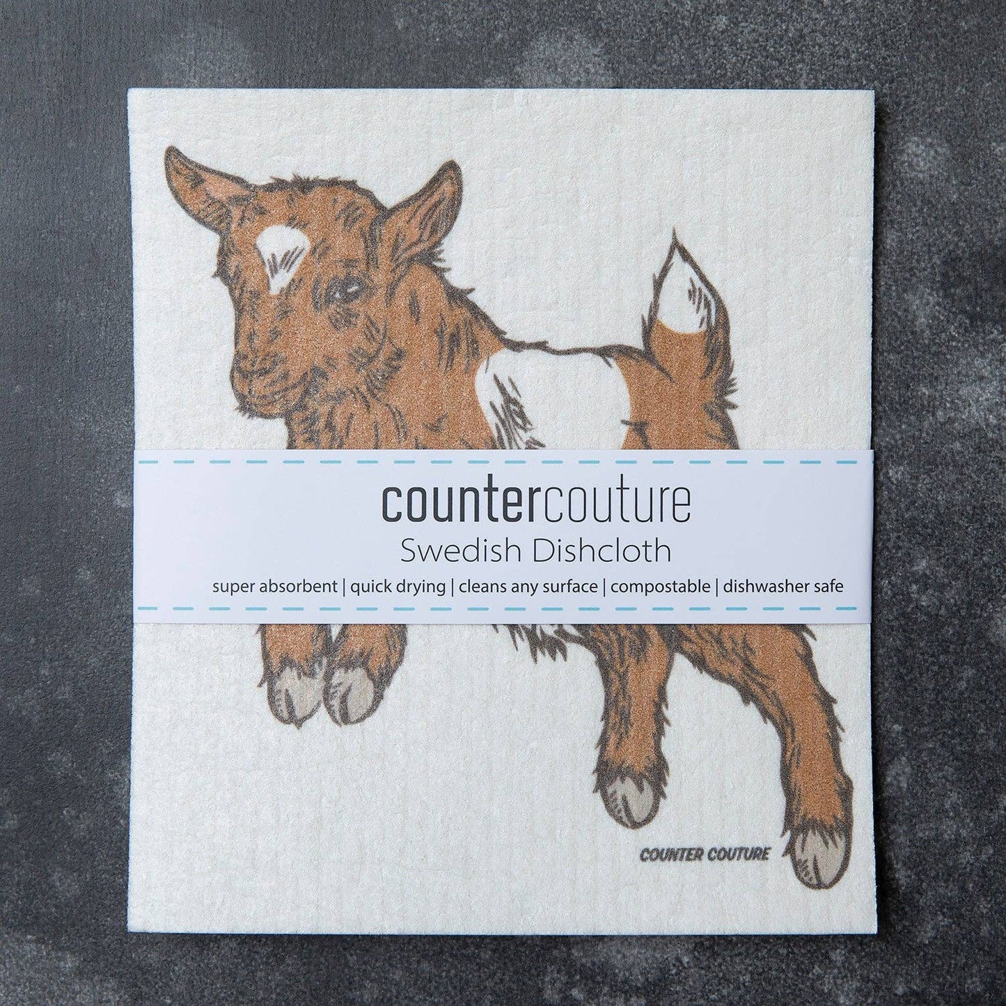 Swedish Dishcloth, Baby Goat — Eco-Friendly Kitchen Towel