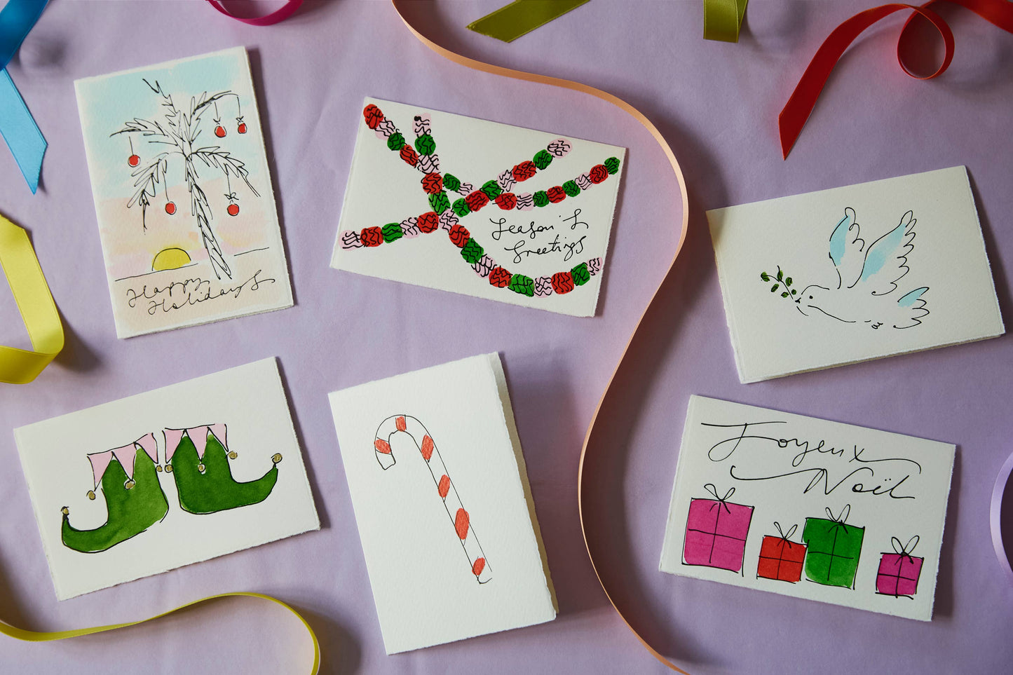 Dove Greetings Card (for charities MSF & Save the Children): Off-White