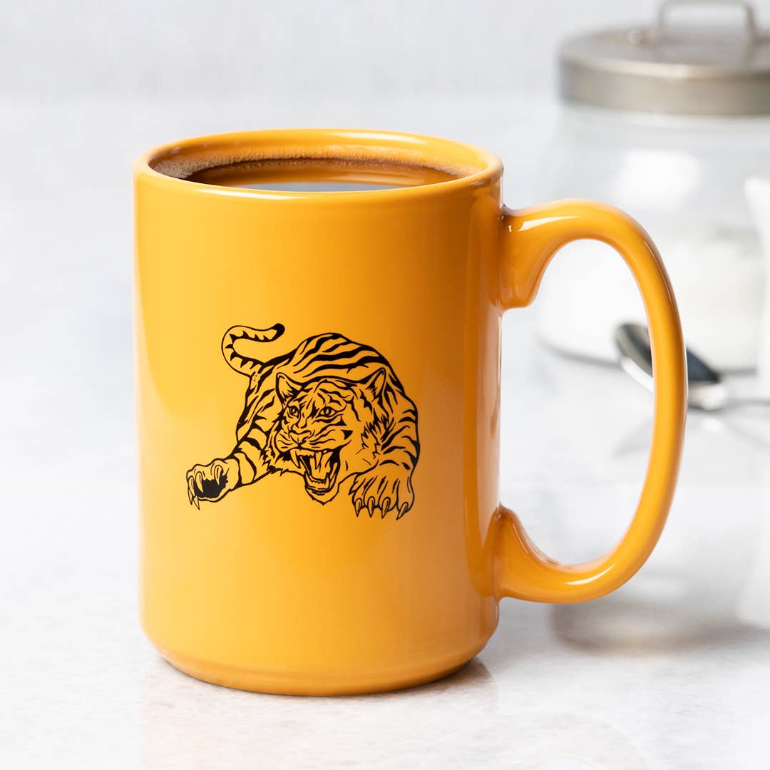 Tiger Ceramic Coffee Mug: Yes