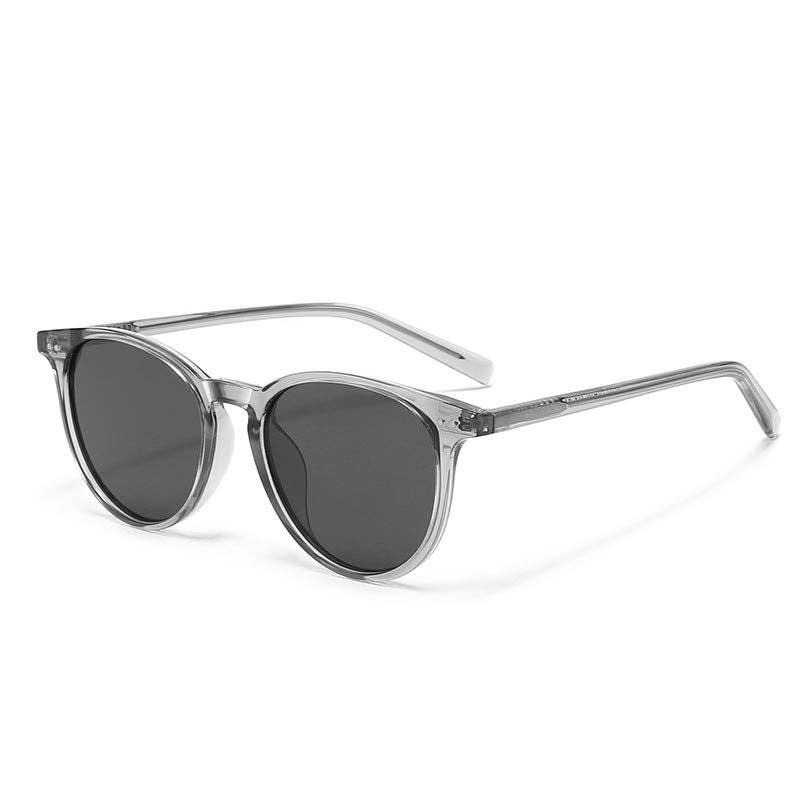 Vintage Round Polarized Simple Sunglasses DP25B496: Orange