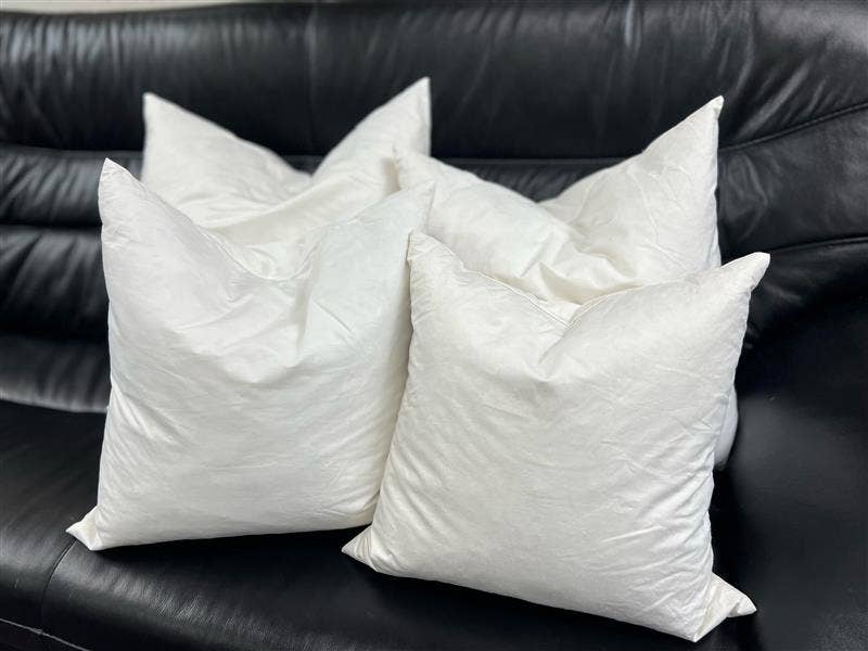Down Feather Decorative Pillow Inserts - Square: 18X18"
