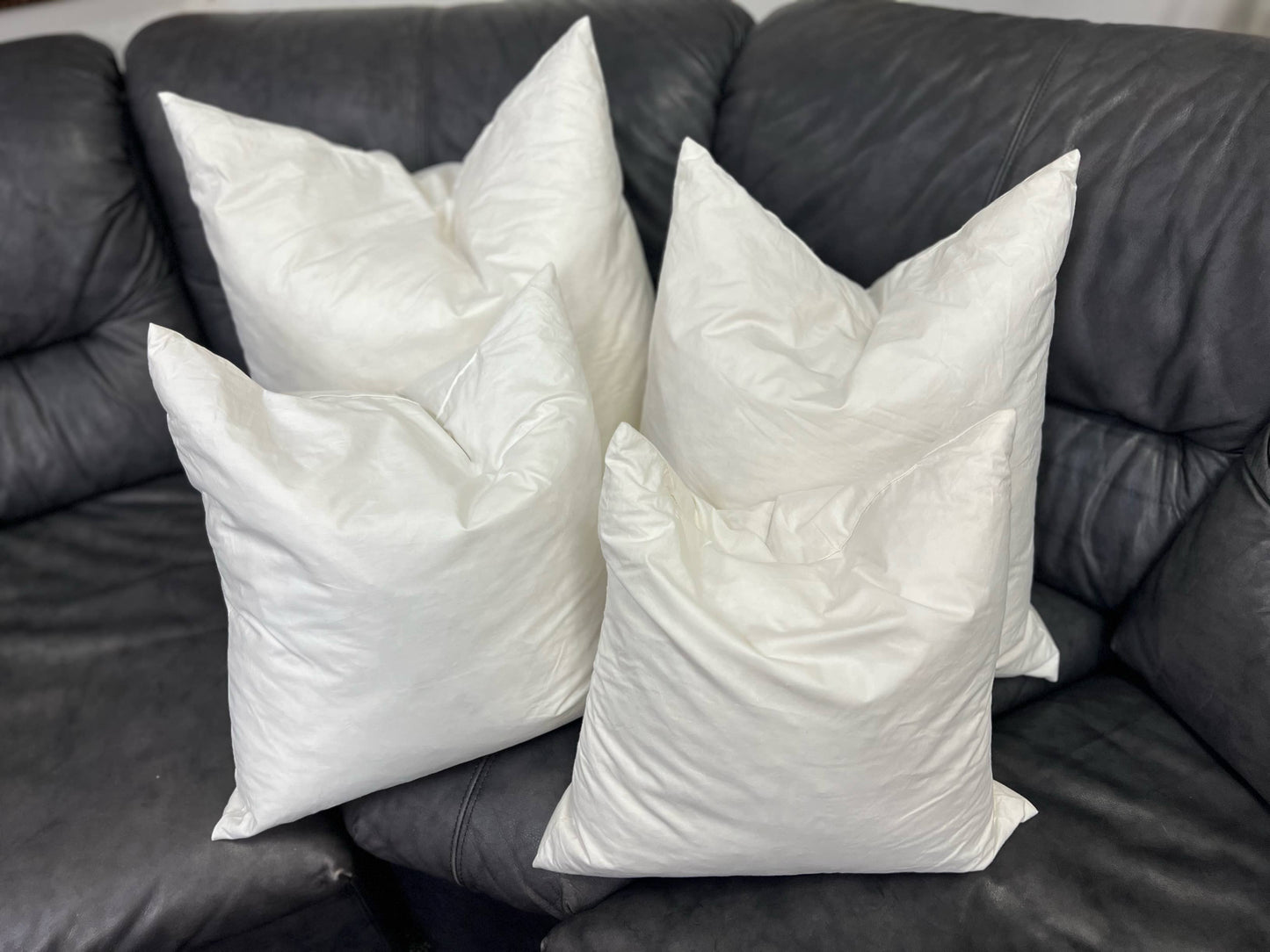 Down Feather Decorative Pillow Inserts - Square: 18X18"