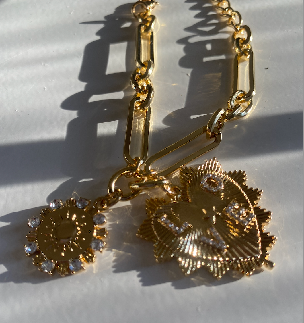 Radiant Heart Charm Bracelet