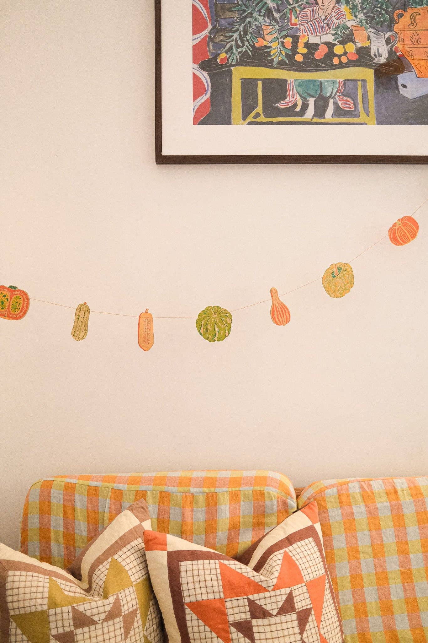 SQUASHES SEWN GARLAND