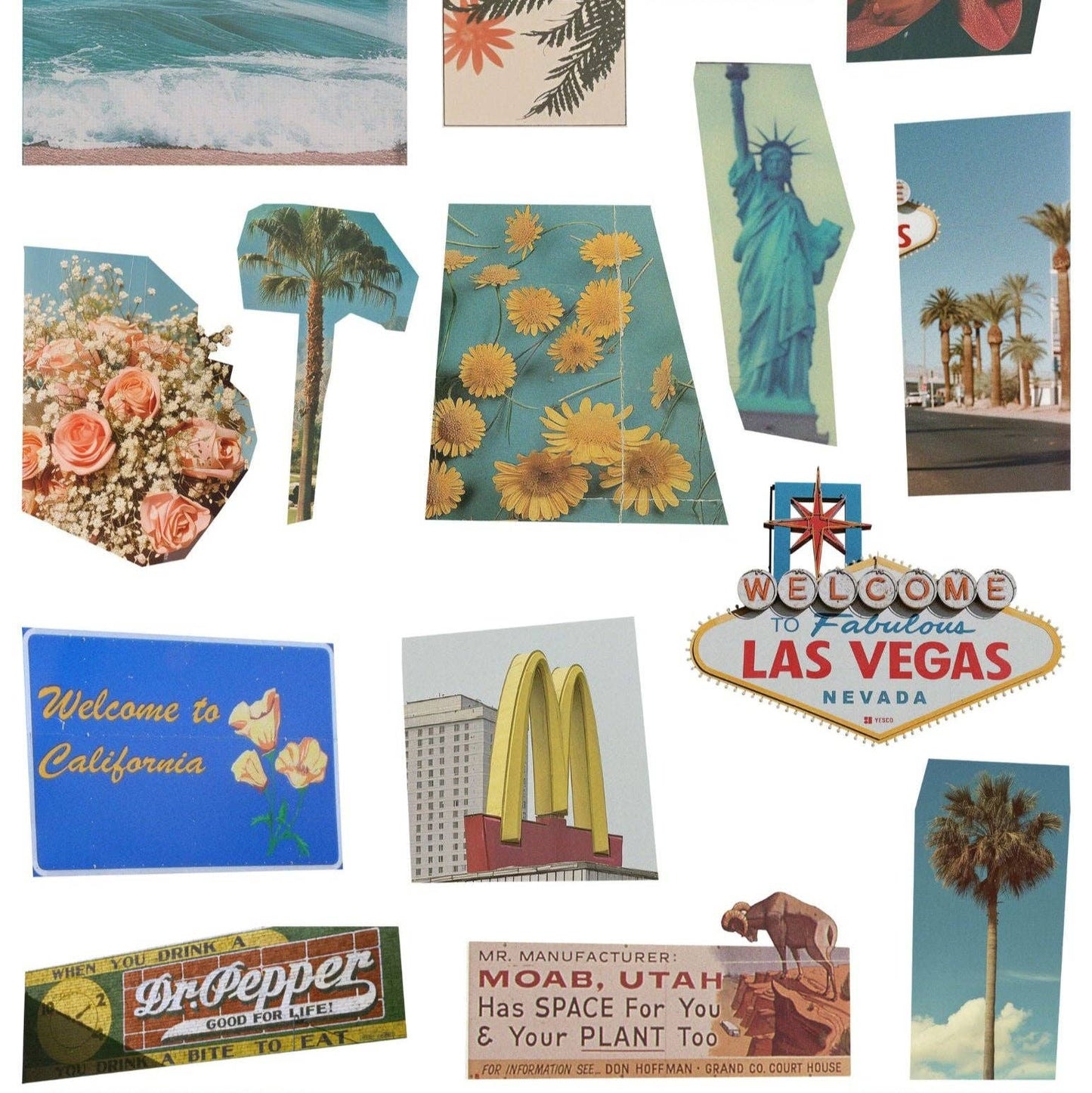 Good Old Days Collage Sheets