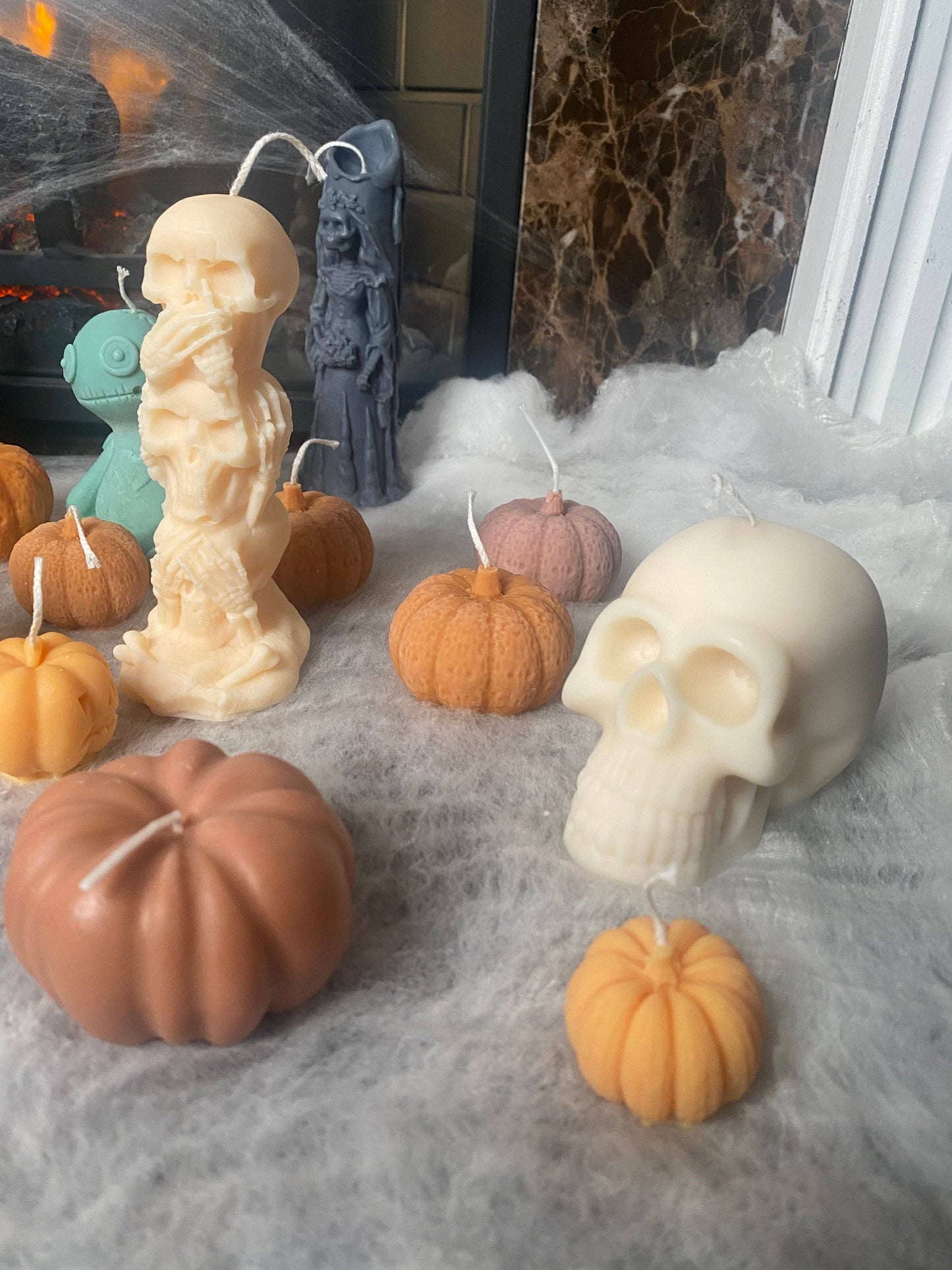 Pumpkin Patch Candle: White / Oh My “GOURD” Pumpkin + Ginger + Cinnamon