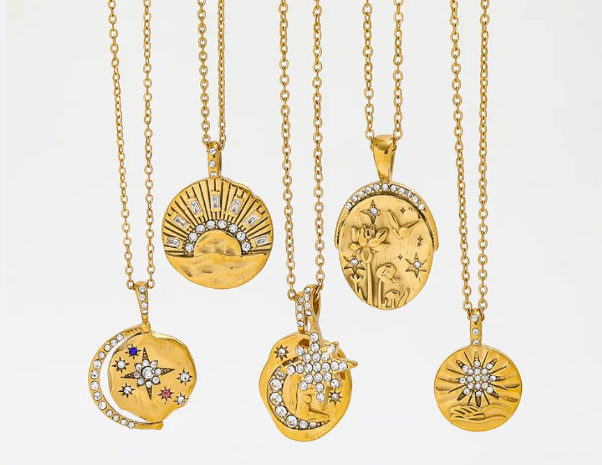  Sun Talisman Necklace