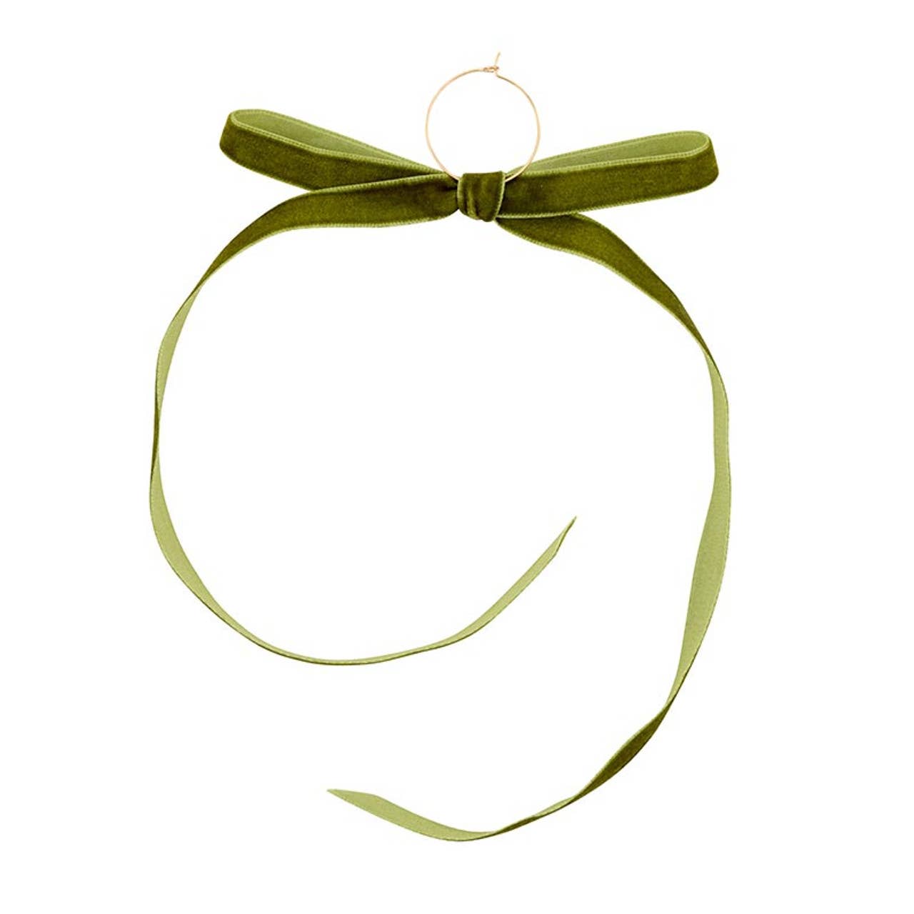 Velvet Bow Wine Charms - Moroccan - Set of 6: Material