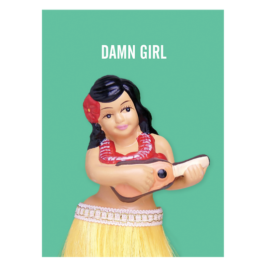 Paper Ninja China - Damn Girl Card