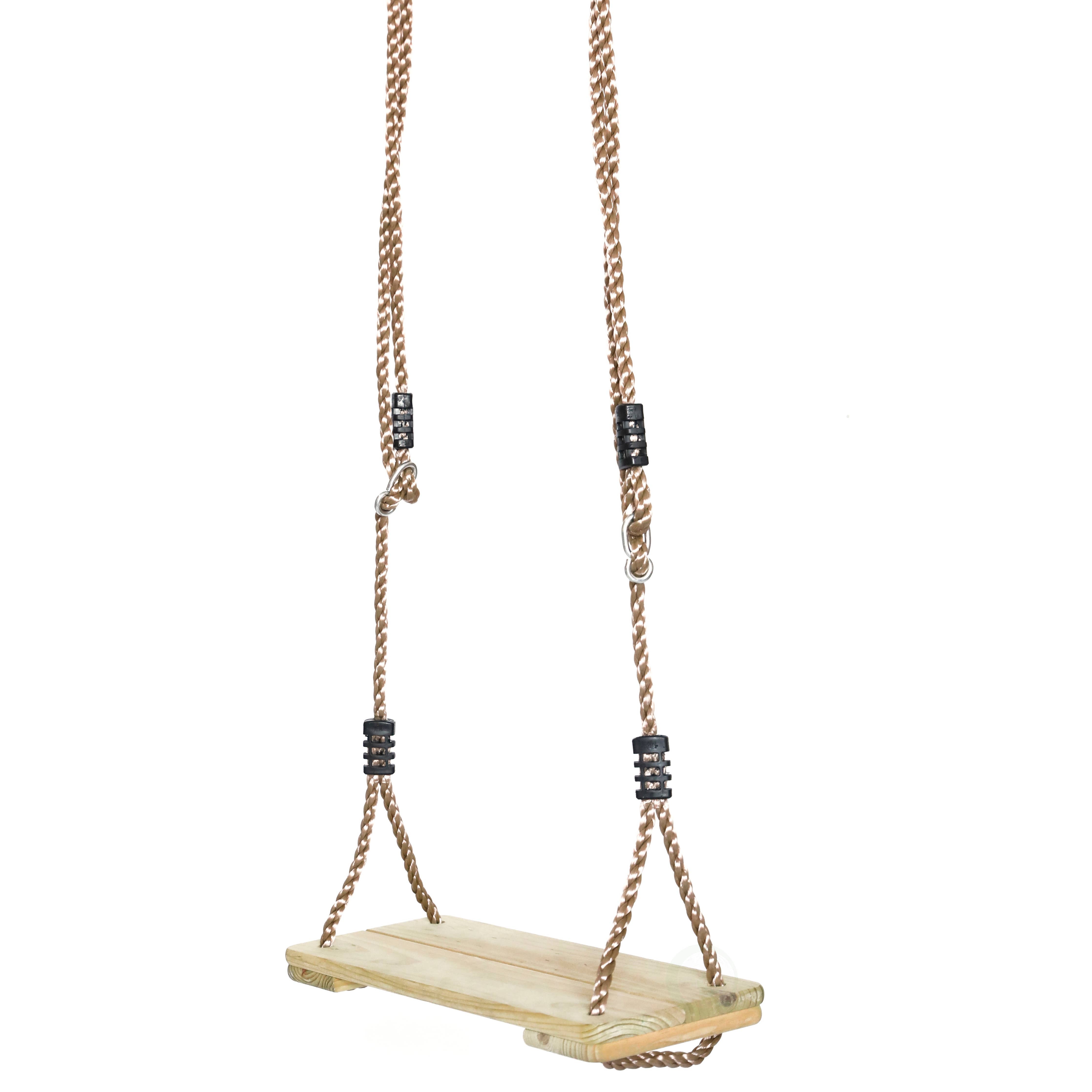 Outdoor Wooden Tree Swing With Hanging Ropes – MARAIS Home & Garden