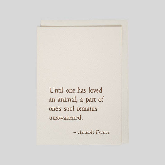 Anatole France - Animal