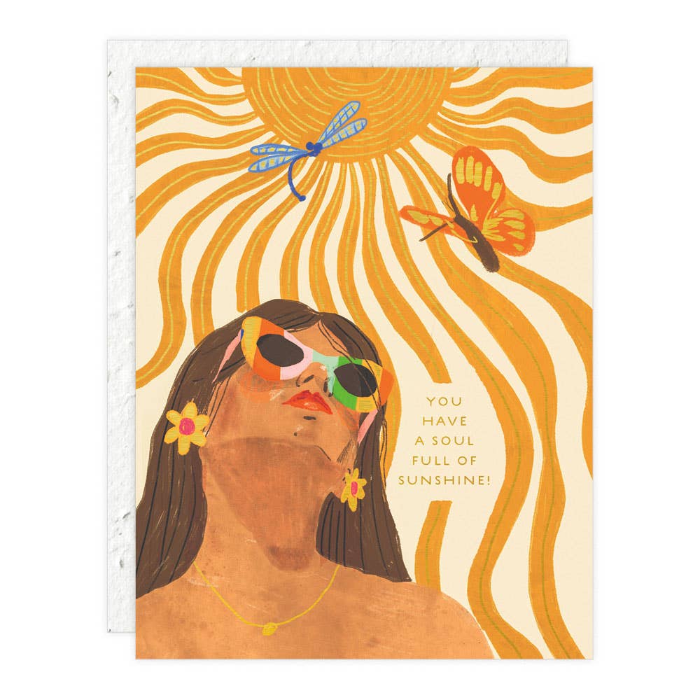 Sunshine Soul - Love + Friendship Card pop