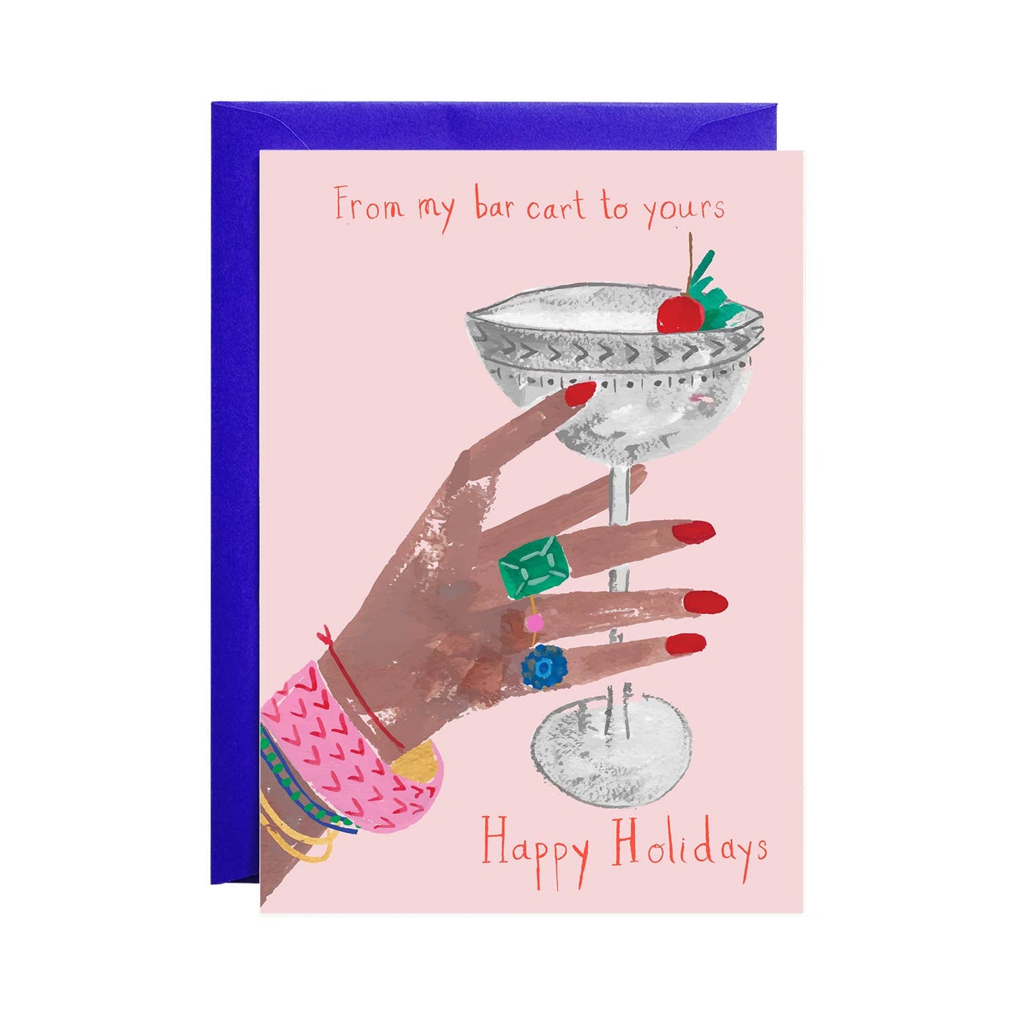 From My Bar Cart to Yours - Holiday Greeting Card