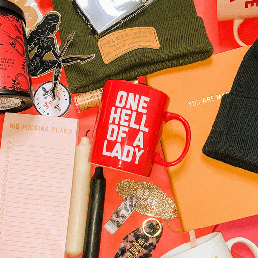 One Hell Of A Lady Mug