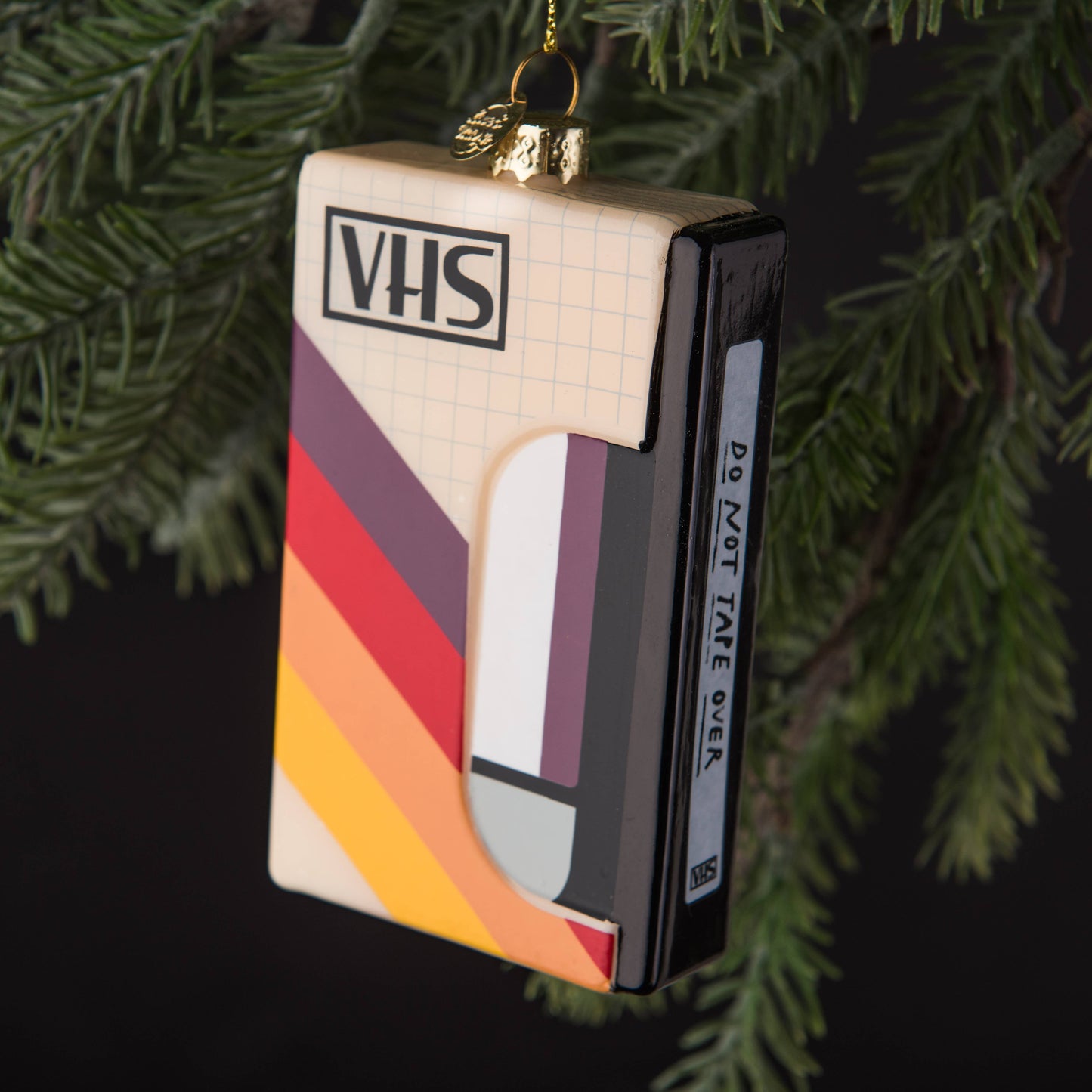 VHS Tape Christmas Ornament