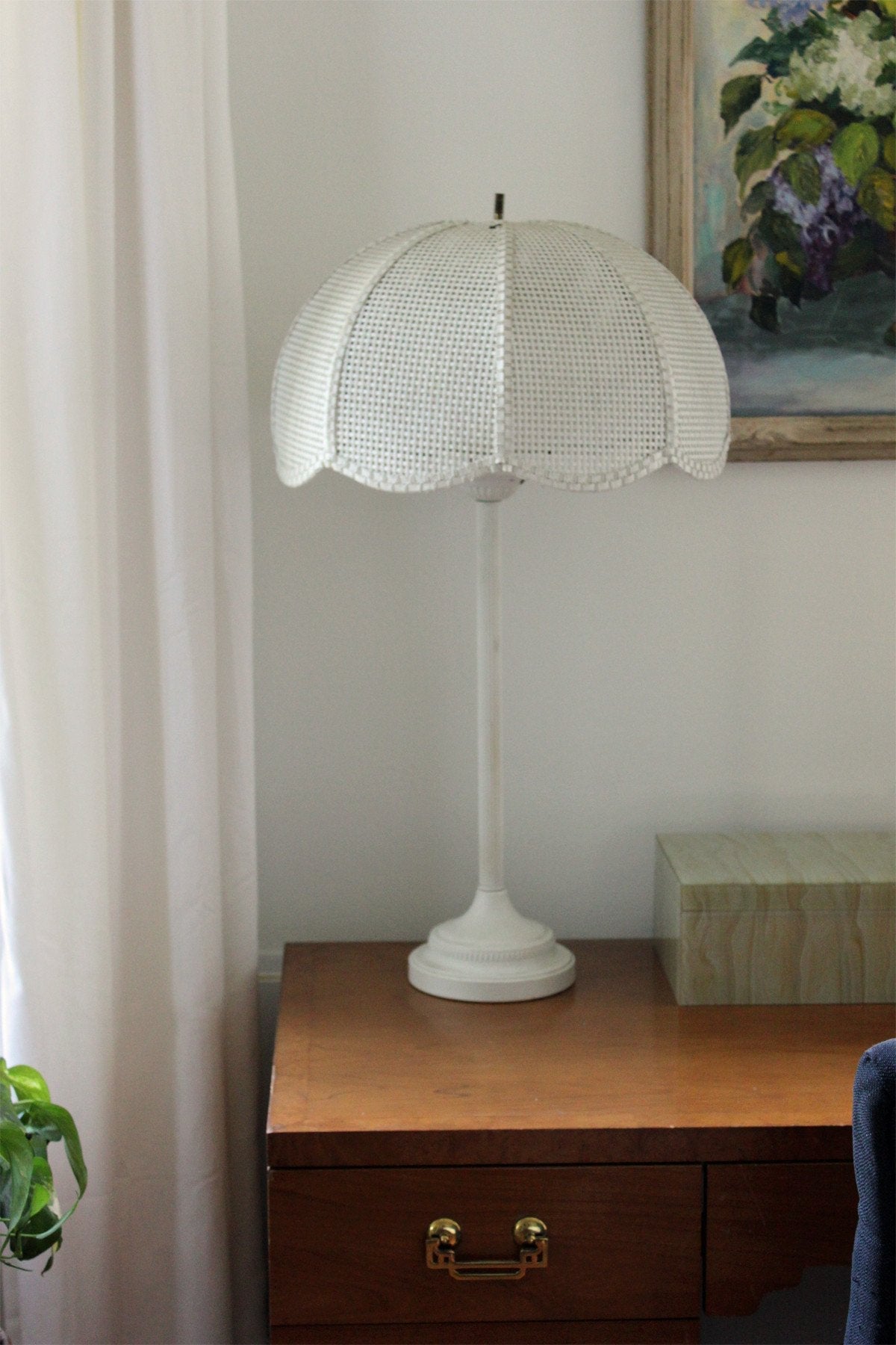 Wicker Lamp