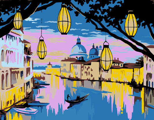 Artwille DIY Paint by Numbers  - Venice, level 1