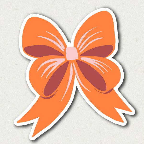 Red Bow Wrapping Sticker Red Bow Sticker – MARAIS Home & Garden