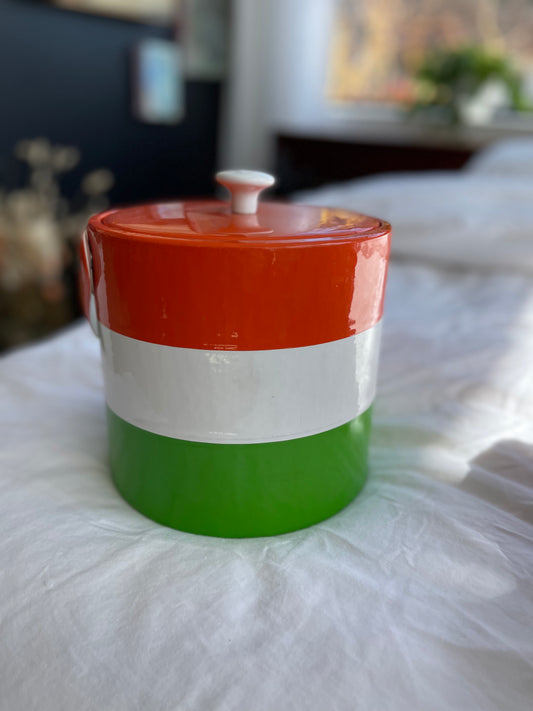 MCM Irish Flag Patent Ice Bucket