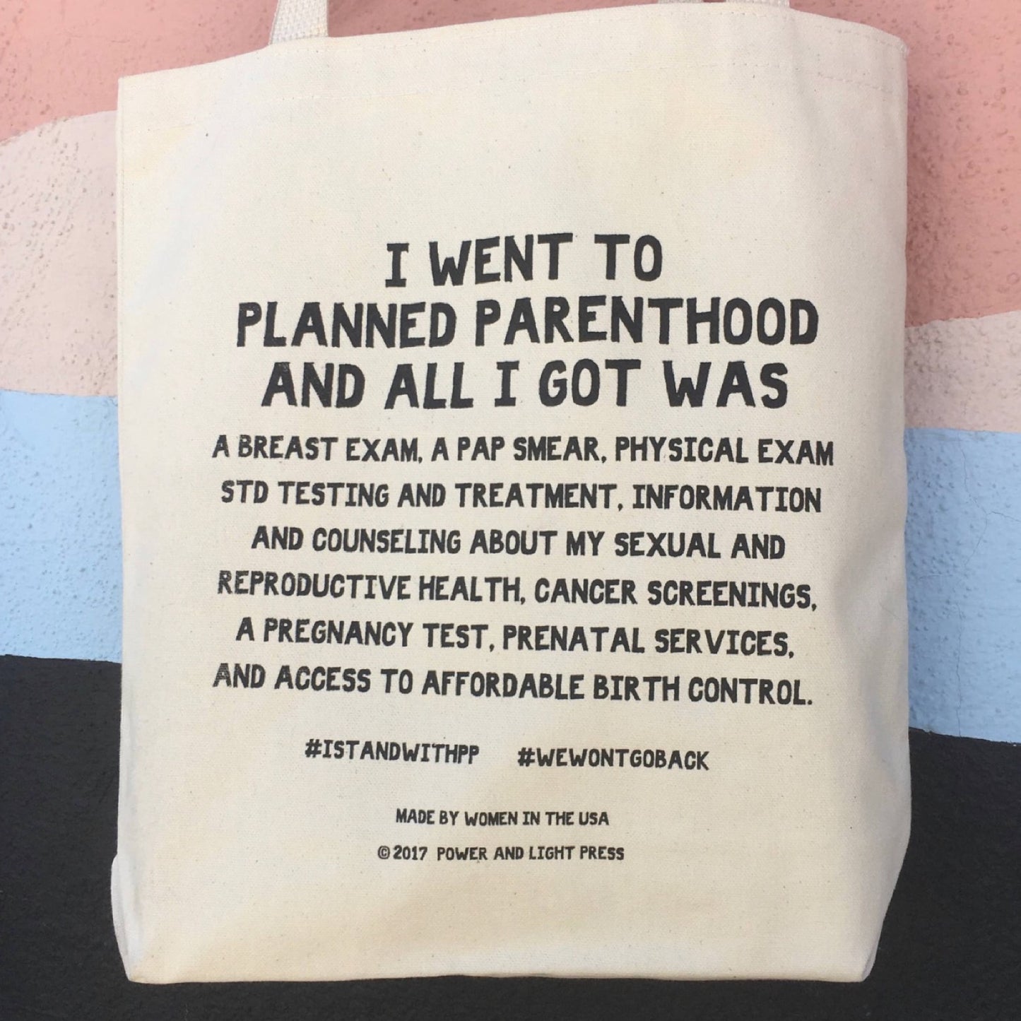 Planned Parenthood tote