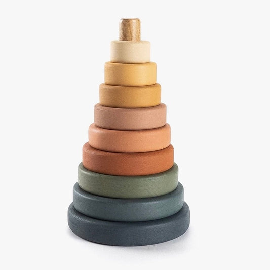 Wooden Ring Stacker Toy Stacking Toy Baby Gift Stacking Ring